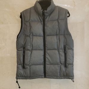 MEN'S GAP REVERSIBLE DOWN PUFFER VEST JACKET Sz Small $100